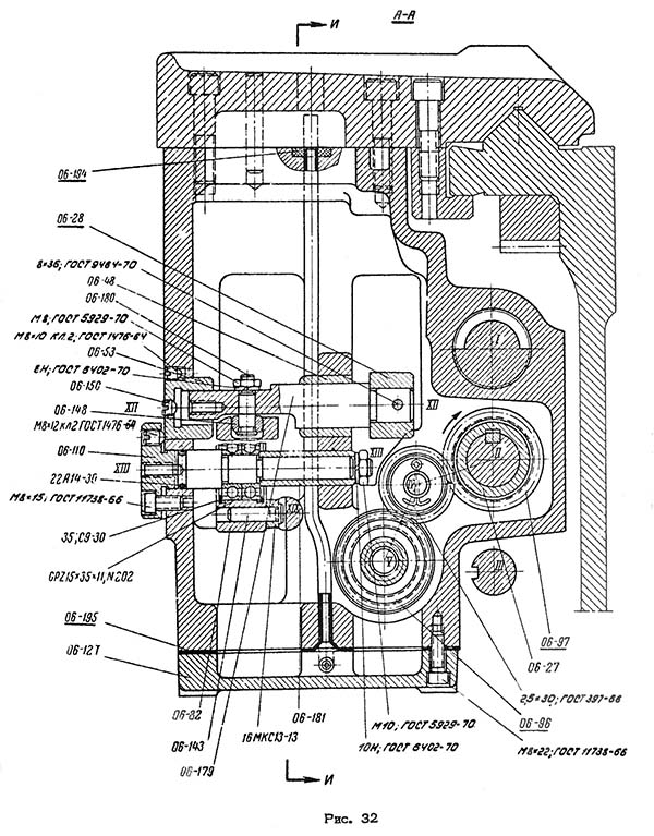 Фартук токарно-гвинторізного верстата 1К62